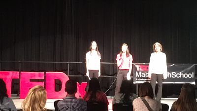 Organizing and MCing inaugural TEDxMHS event